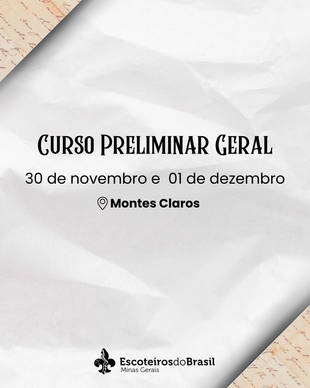 Curso Preliminar Geral - Montes Claros