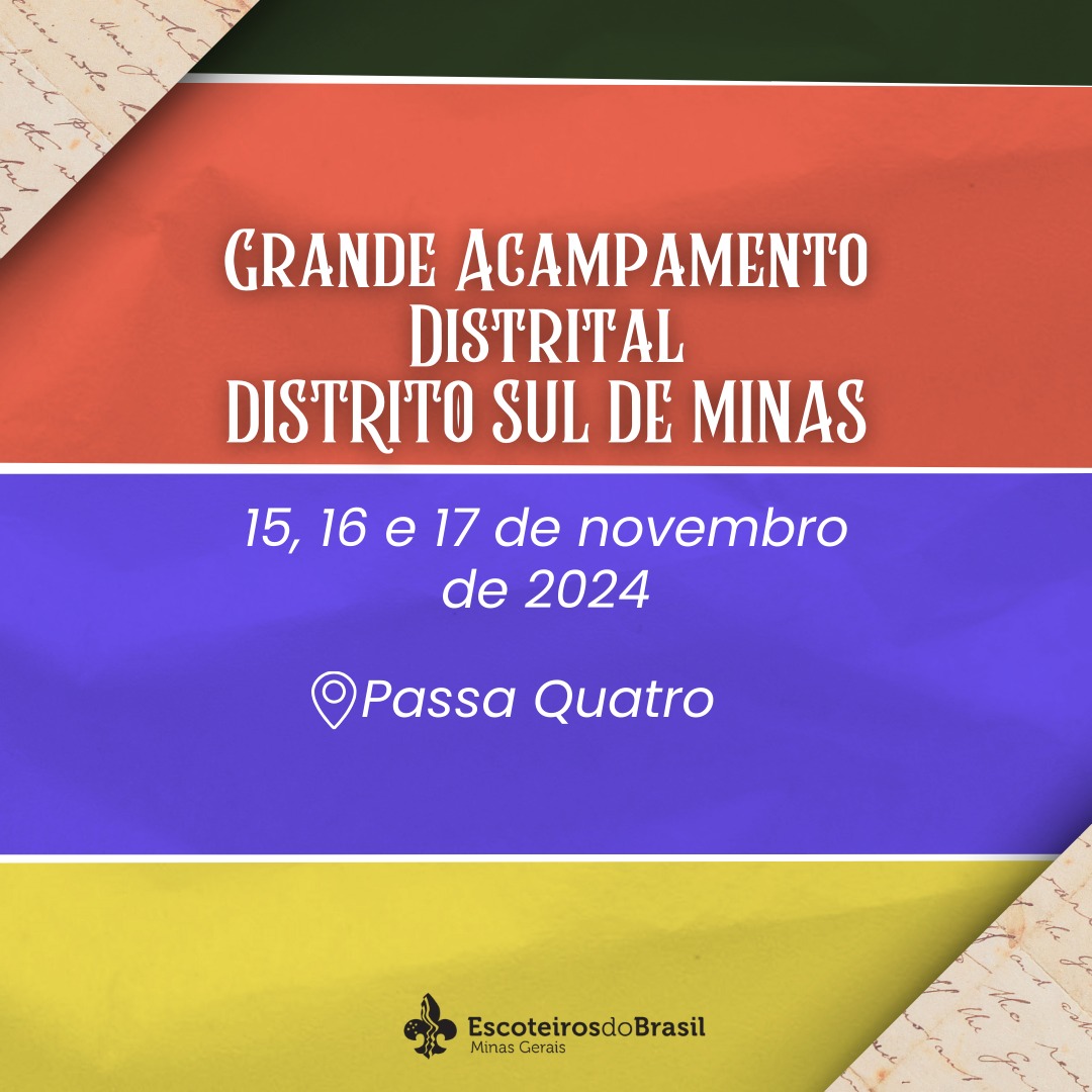 GADI - GRANDE ACAMPAMENTO DISTRITAL DSM